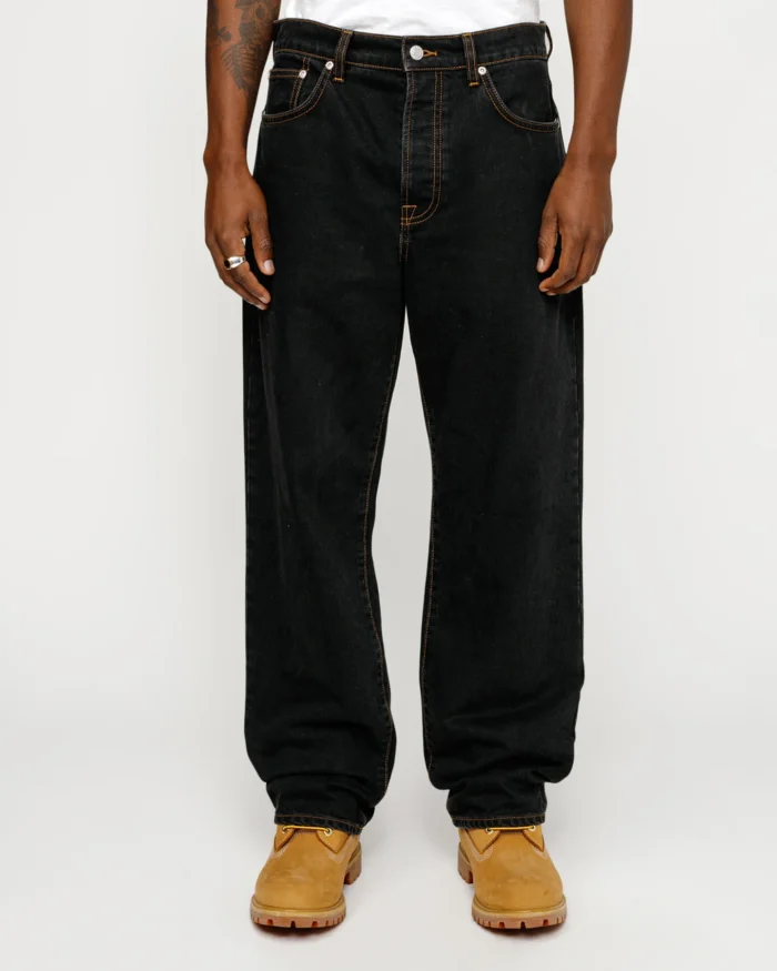 stussy black pant