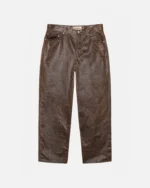 stussy brown pant