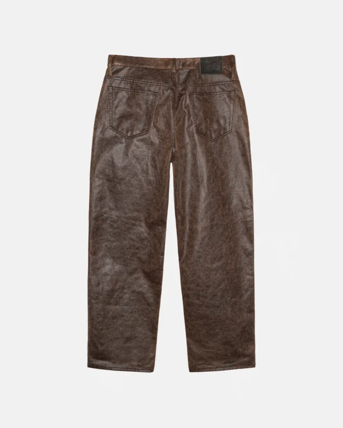 stussy brown pant