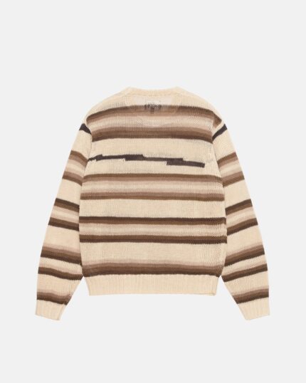 stussy brown sweater