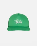 stussy green cap