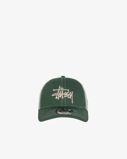 stussy green cap