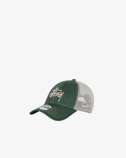 stussy green cap