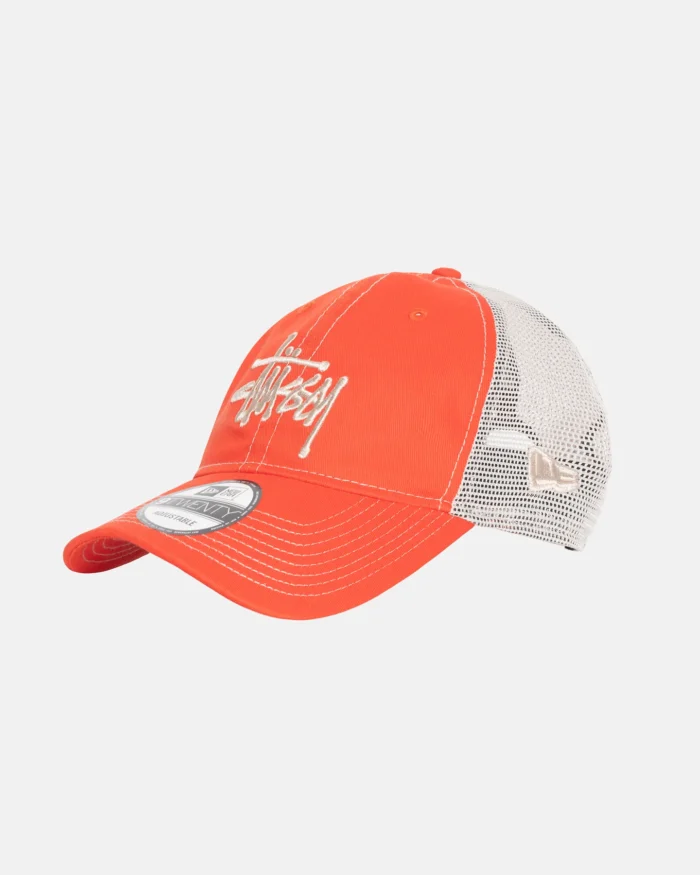 stussy orange cap