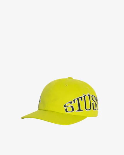 stussy yellow cap