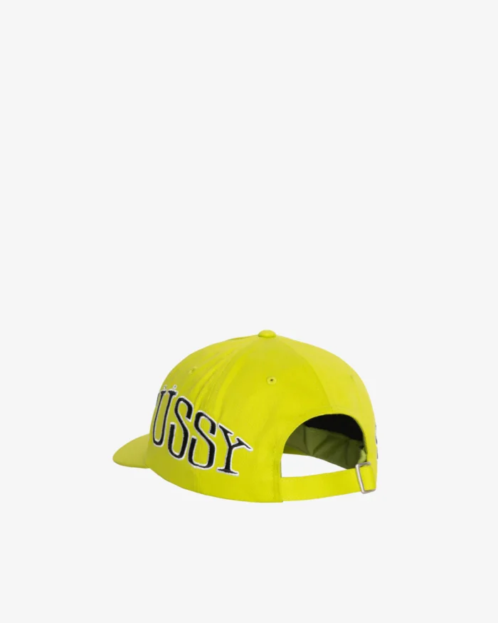 stussy yellow cap