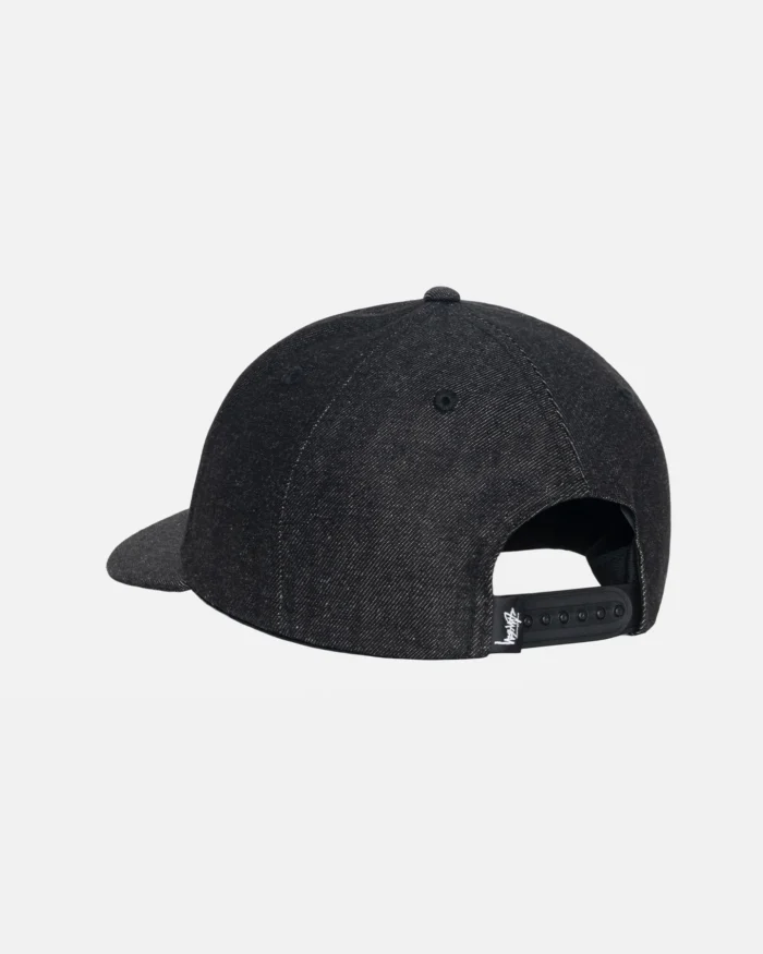 stussy black cap