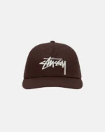 stussy brown cap