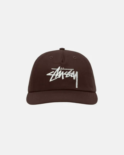 stussy brown cap