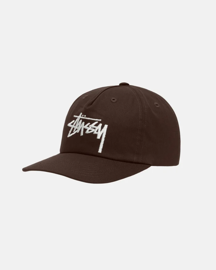 stussy brown cap