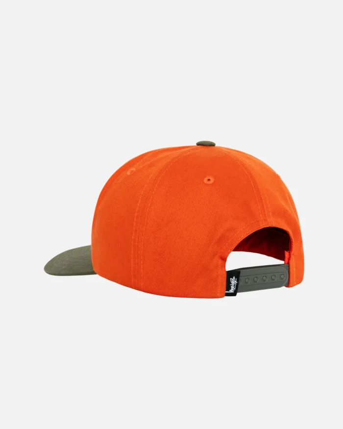 stussy orange cap