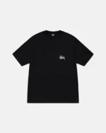 stussy black t-shirt