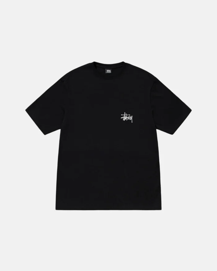 stussy black t-shirt