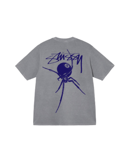 stussy gray t-shirt