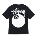 stussy black t-shirt