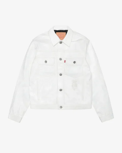 stussy white jacket