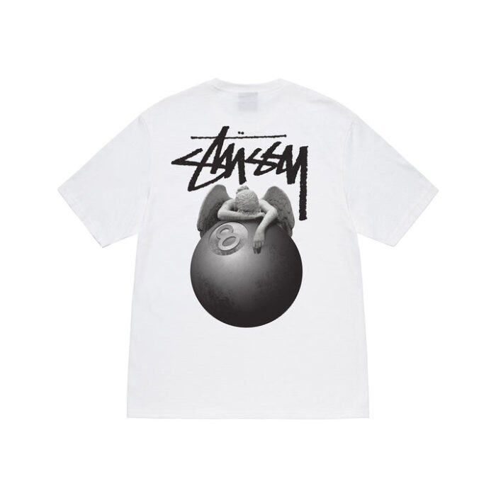 stussy white t-shirt