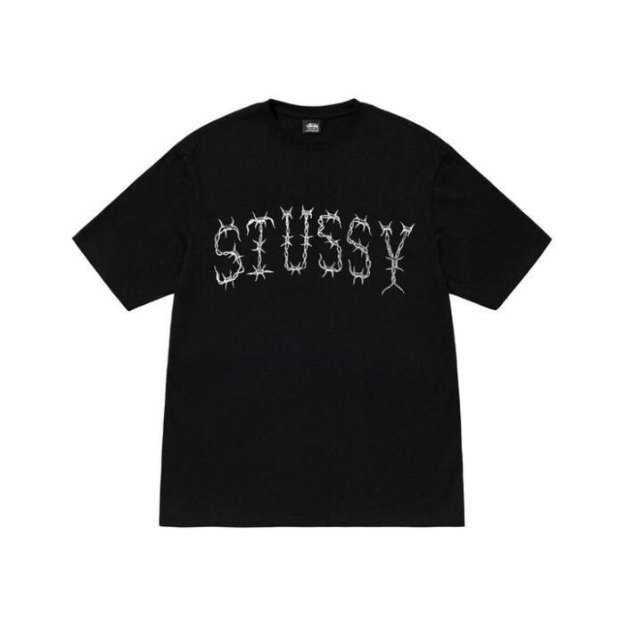 stussy black t-shirt