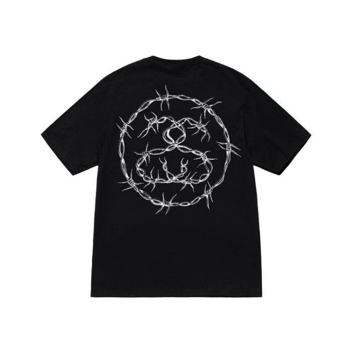 stussy black t-shirt