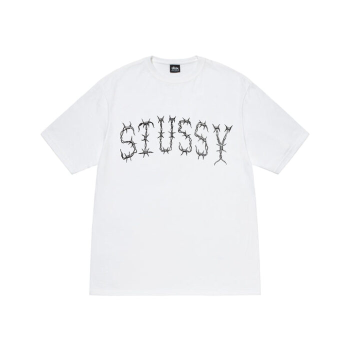 stussy white t-shirt