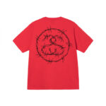 stussy red t-shirt