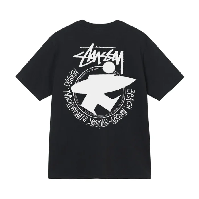 stussy black t-shirt