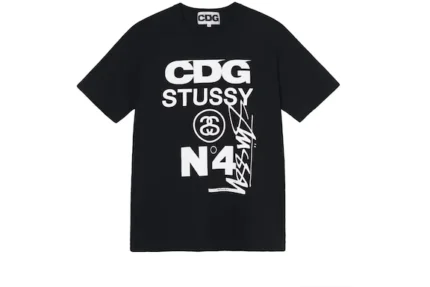 stussy black t-shirt