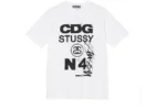 stussy white t-shirt