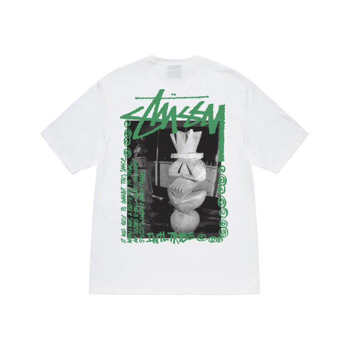 stussy white t-shirt