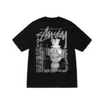 stussy black t-shirt