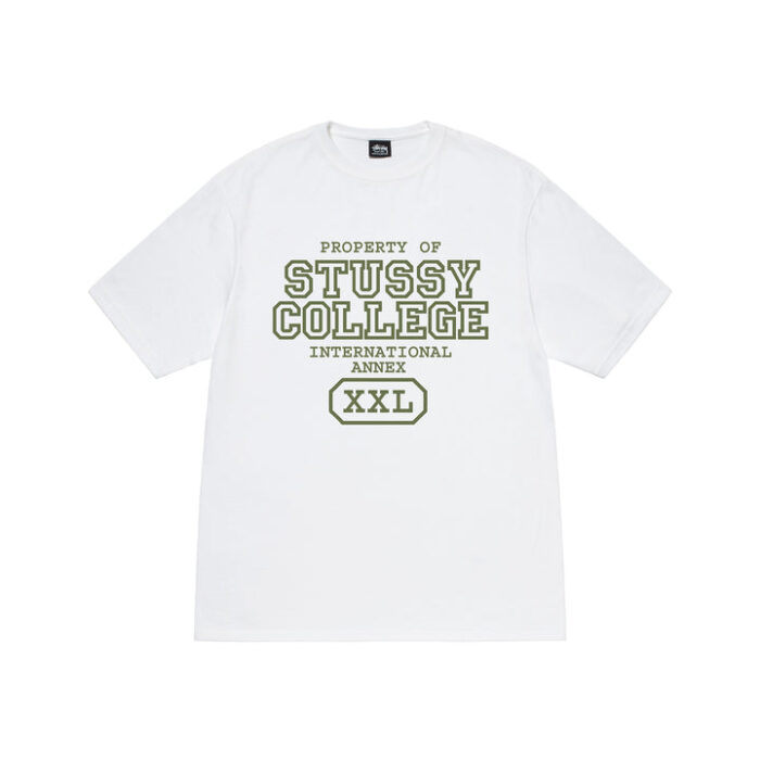 stussy white t-shirt