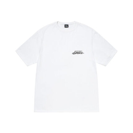stussy white t-shirt
