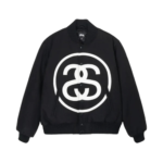 stussy black jacket