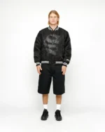 stussy black jacket