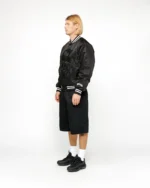 stussy black jacket