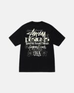 stussy black t-shirt