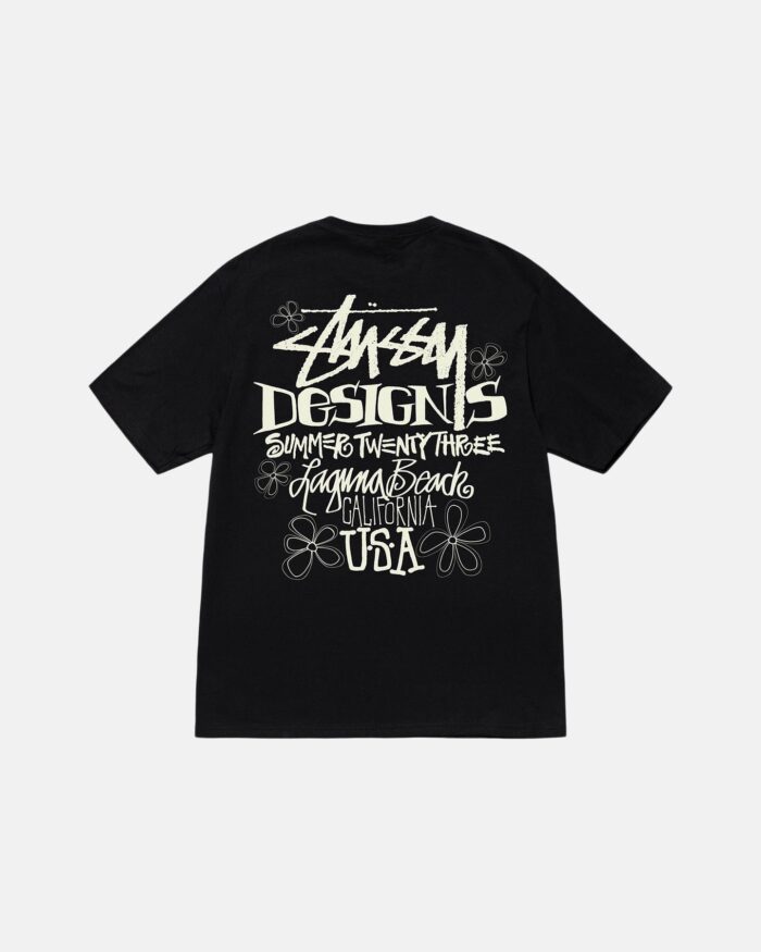 stussy black t-shirt