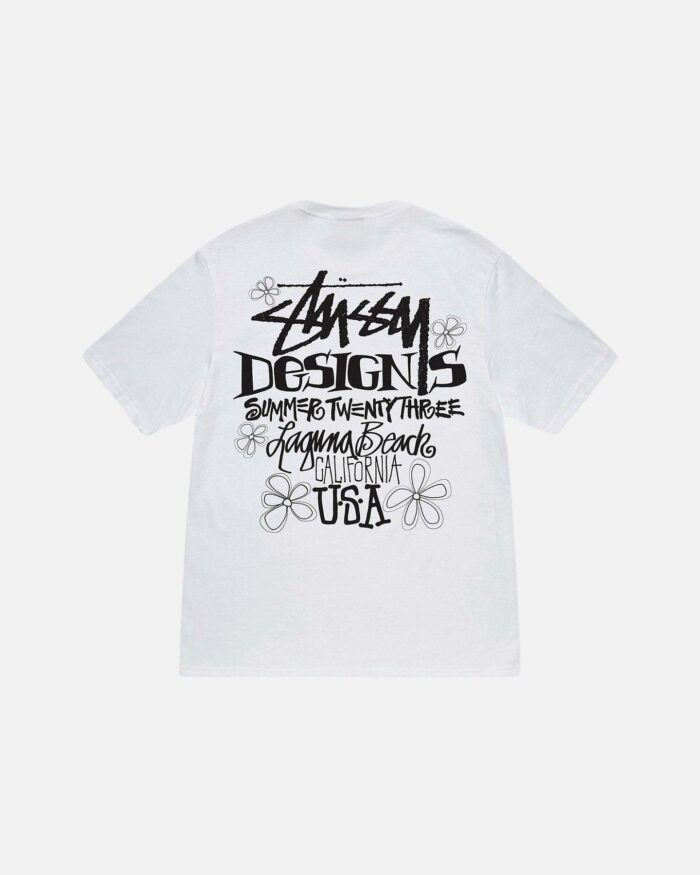 stussy white t-shirt