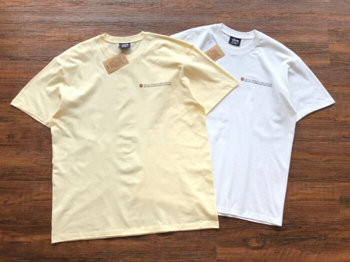 stussy white t-shirt