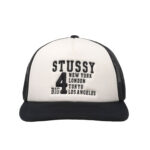 stussy black cap