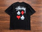 stussy black t-shirt