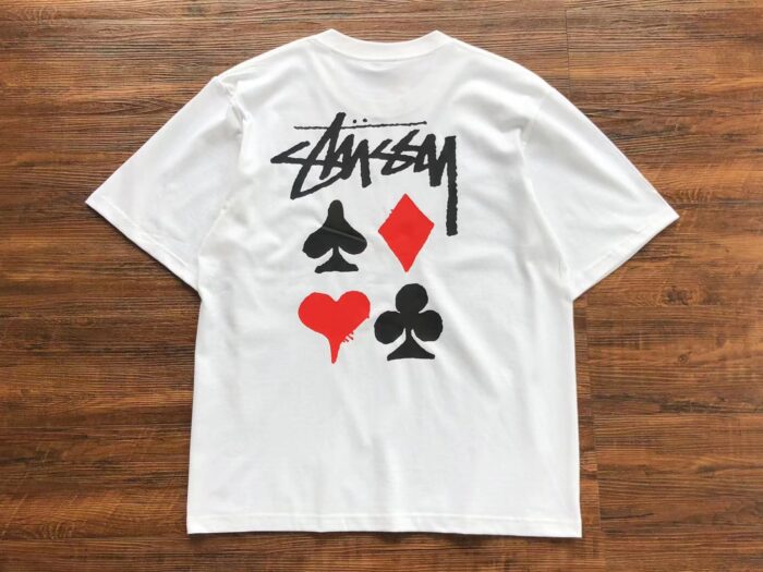 stussy white t-shirt