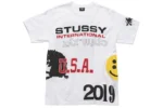 stussy white t-shirt