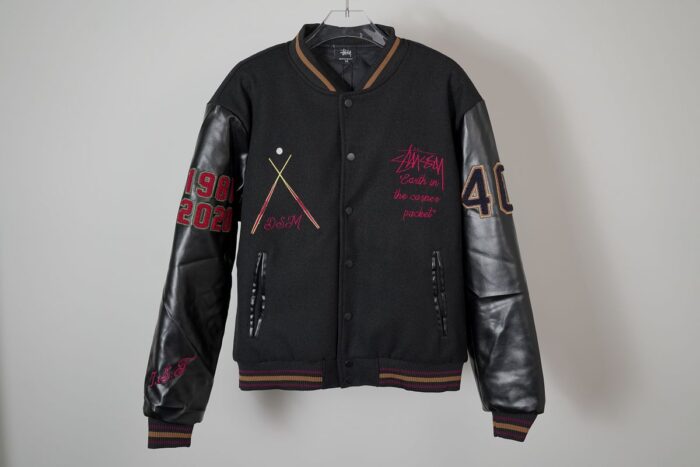 stussy black jacket