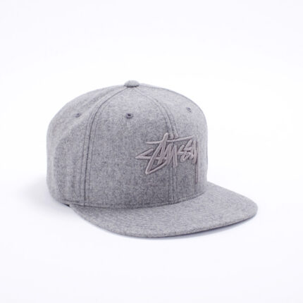 stussy gray cap