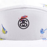 stussy white cap