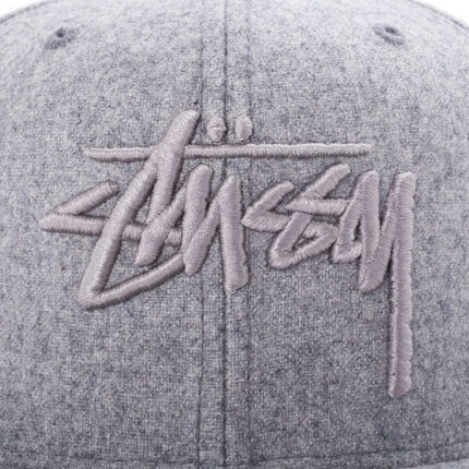 stussy gray cap