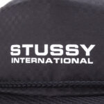 stussy black cap