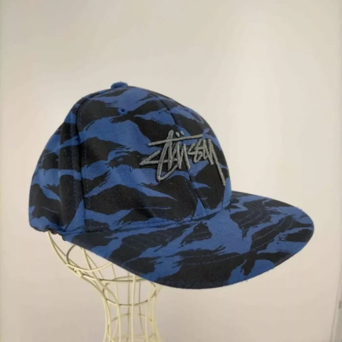 stussy blue cap