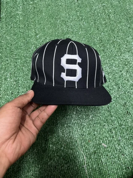 stussy black cap